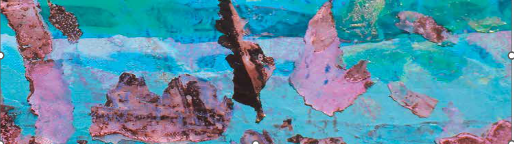 Blue abstract image